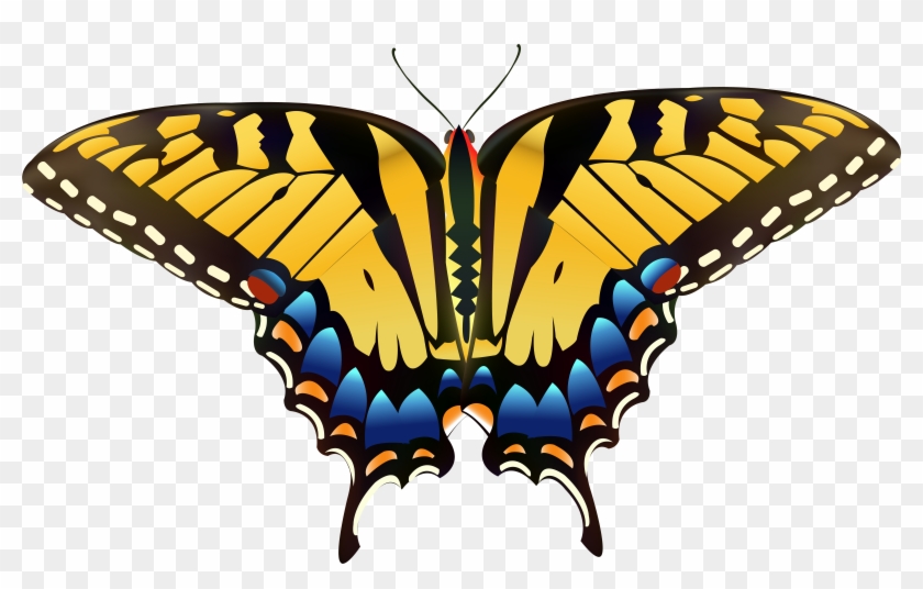 Yellow Butterfly Png Clip Art - Live Again, A New Beginning #267233