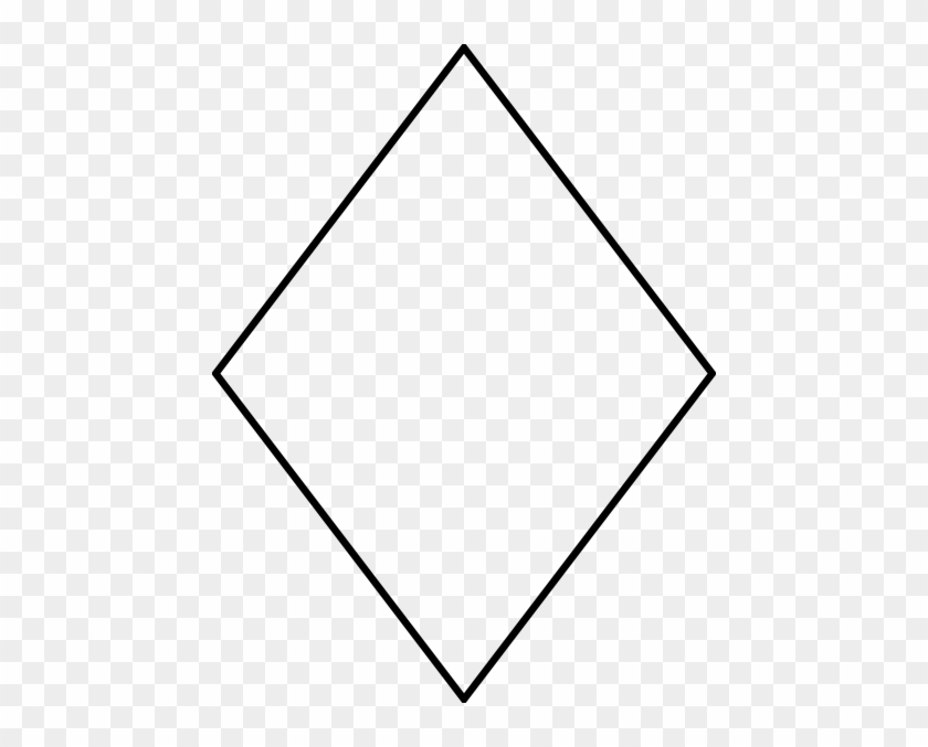 Diamond Shape Clip Art - Polygon With 4 Sides #267242