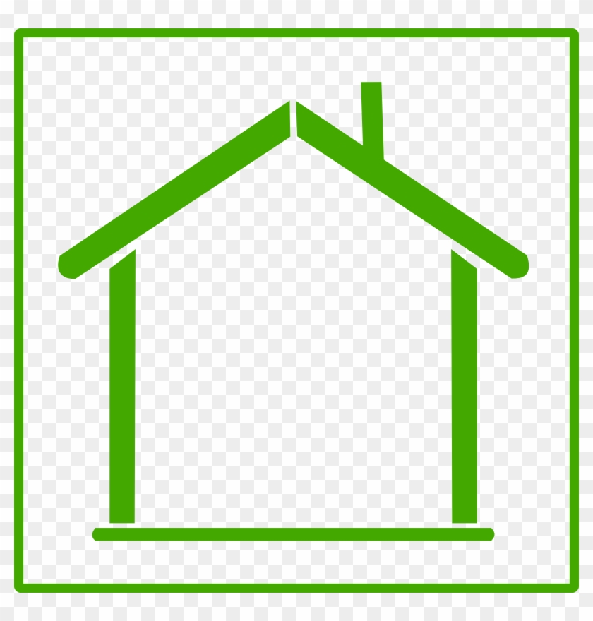 Eco Green House Icon - Greenhouse Icon Vector #267243