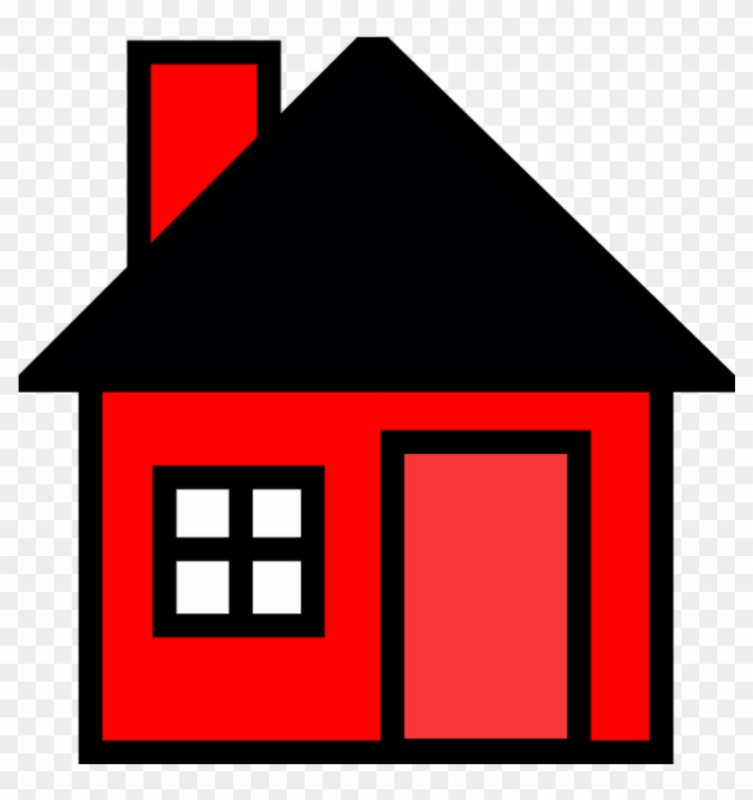 Red House Clip Art #267282