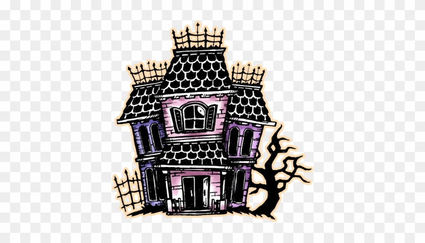 Drawlloween 2014, Day 6- Haunted House By Darksilvania - Haunted House Drawlloween #267299