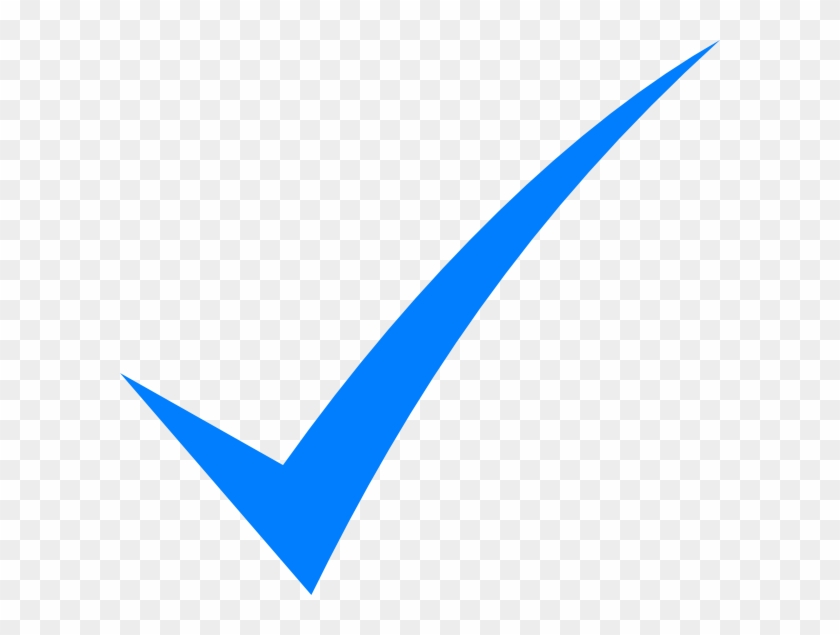 Blue Check Mark - Blue Check Mark Png #267424