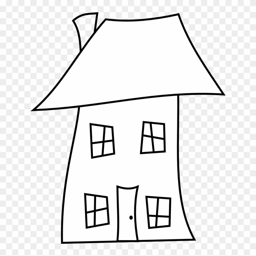 Here Are Three Crooked House Digital Stamps - Crooked House Clipart #267467