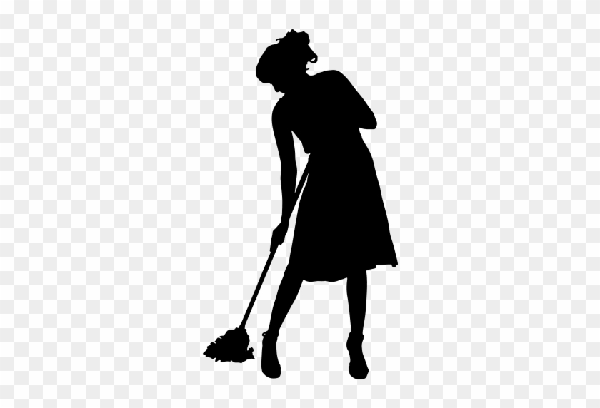 Perfection Plus Adheres To The Highest Of Standards - Silhouette Person Cleaning #267519