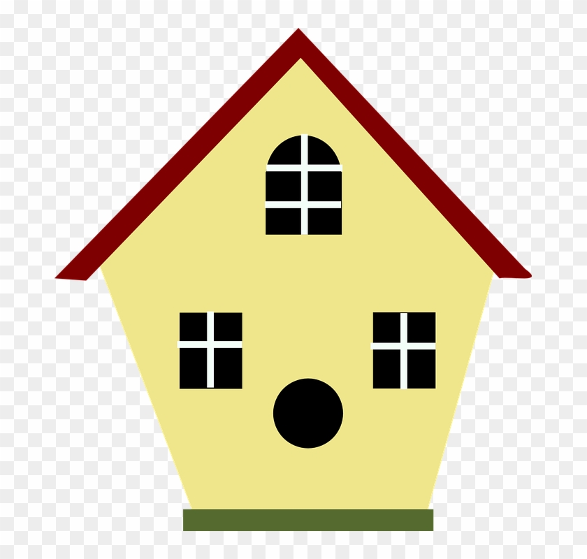 Aviary, Volery, House, Home, Yellow, Bird - Birds House Clipart #267586