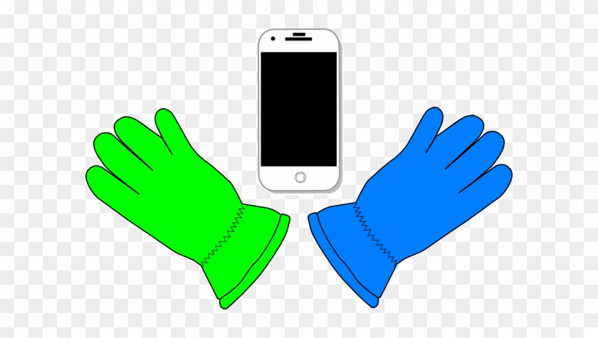 Los Guantes Clip Art - Smartphone #267660