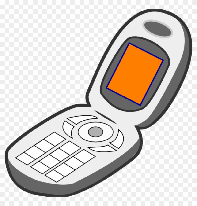 Mobile Phone Clipart Iphone Cell Phone Clipart Free - Non Living Things Clipart #267670