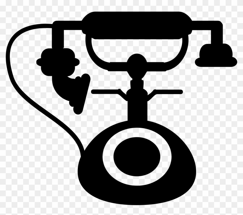 Computer Icons Telephone Call Clip Art - Old Phone Clip Art #267683