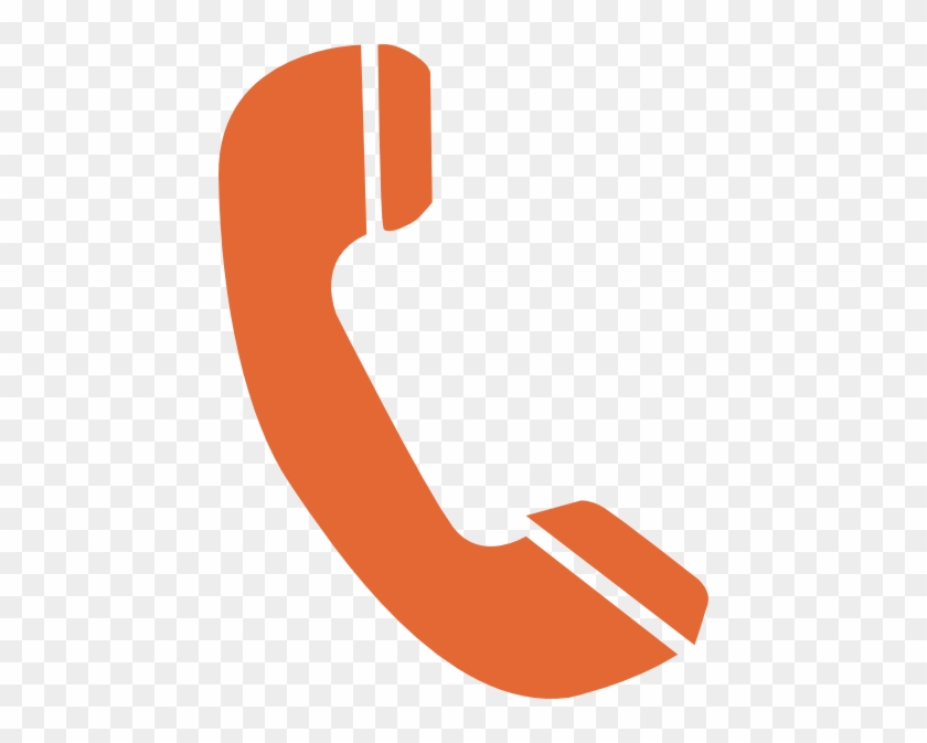 Orange Telephone Clip Art At Clkercom Vector - Mobile Phone Symbol Png #267696