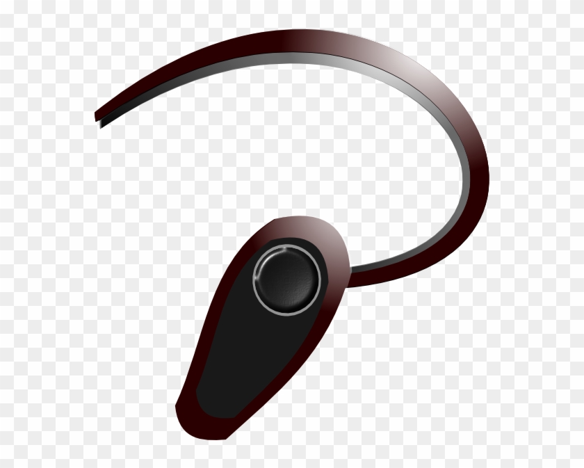 Bluetooth Headset Clip Art - Bluetooth Earpiece Clipart #267756