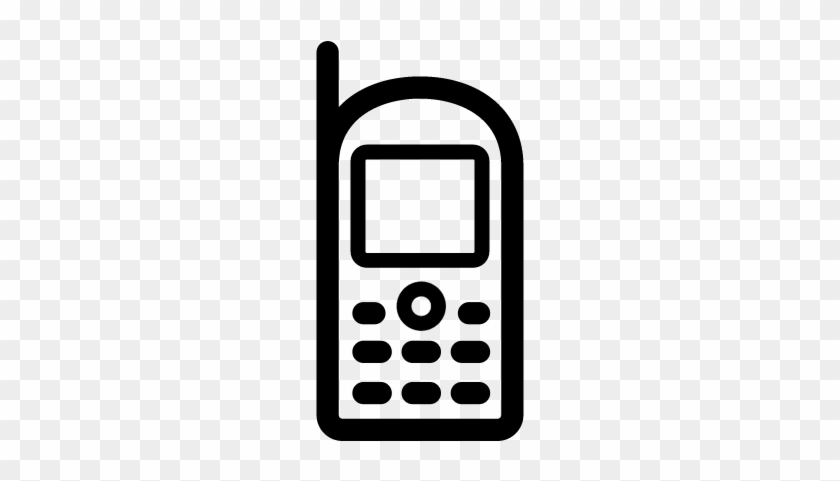 Vintage Mobile Phone Vector - Mobile Phone Logo #267758