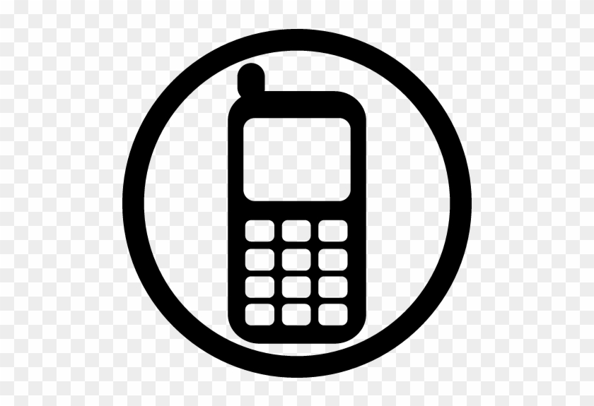 Cell Phone 2 Icons - Mobile Png #267790