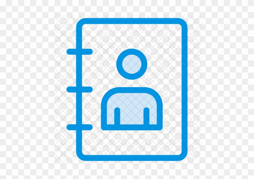 Contact Book Icon - Diary Icon Png #267861