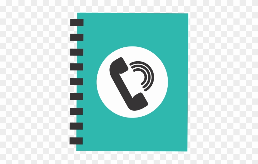 Phonebook Isolated Icon Design - Illustration #267866