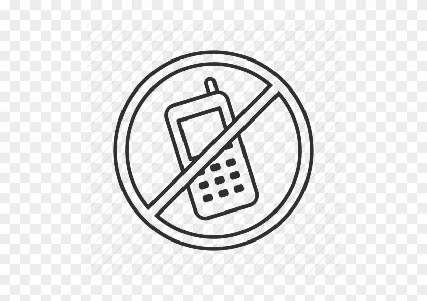 No Cell Phone, No Phone, No Phones, Phone Off, Silence - No Phone Drawing #267868