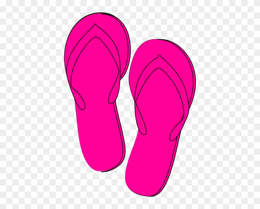 Flip Flop Clip Art Pink #267906