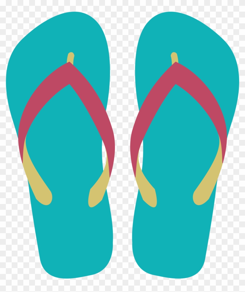 Big Image - Flip Flops Clip Art #267916