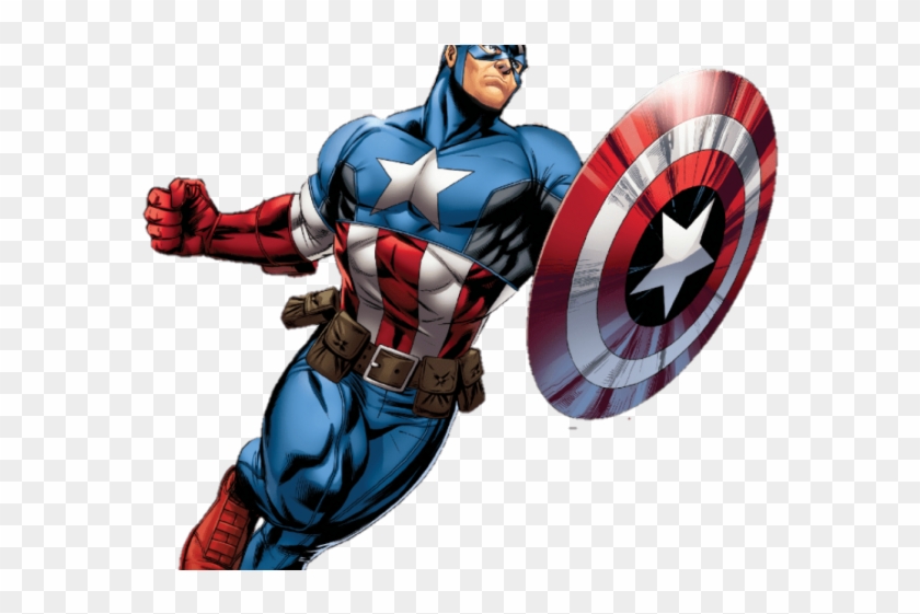 Captain America Clipart Transparent Background - Avengers Assemble Iron Man Comic #1759662