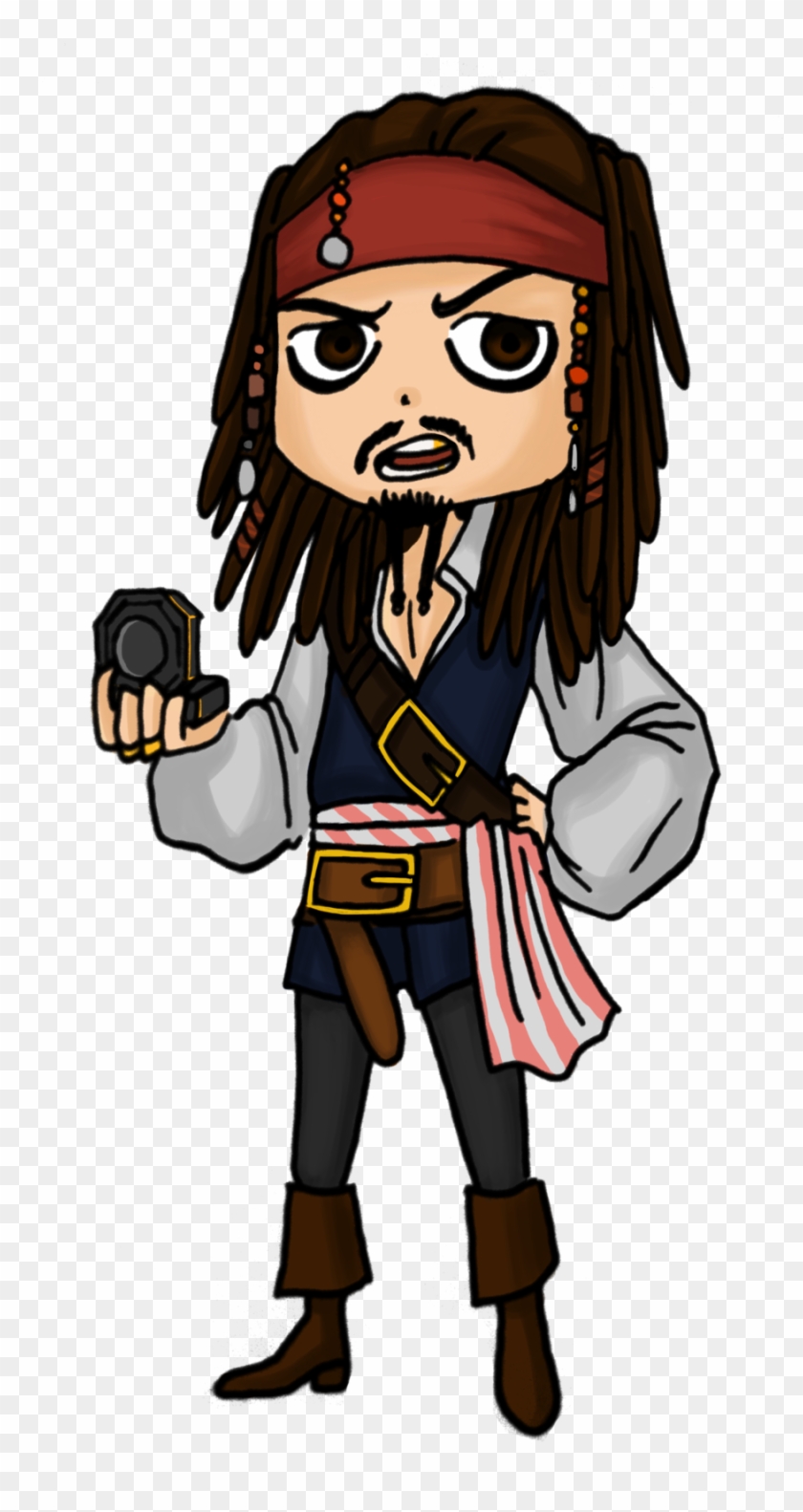 Commission For Artjou Jack Sparrow - Chibi De Jack Sparrow #1759715