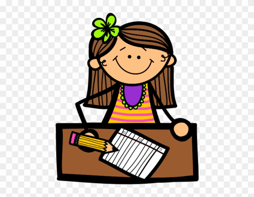 I Will Write So You Do Not Have To - Girl Writing Clip Art #1759864