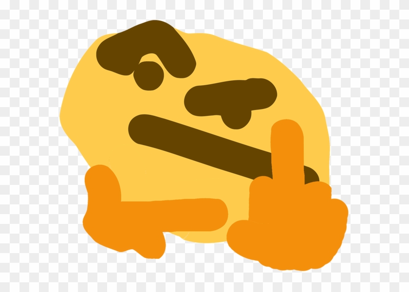 Thonk Emoji Pictures Transparent Background Pepe Emoji For
