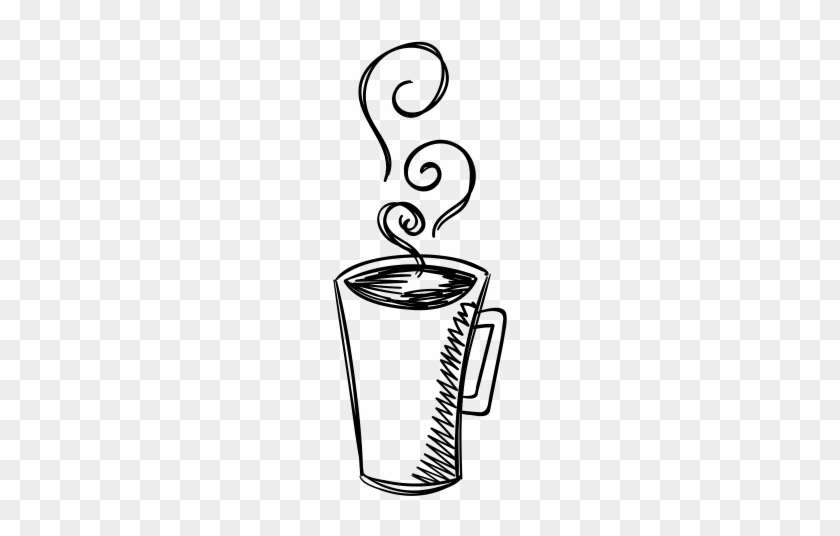 Coffee, Coffee Cup, Cold Coffee Icon - Line Art #1759930