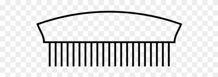 Pet Hair Comb - Line Art #1759994