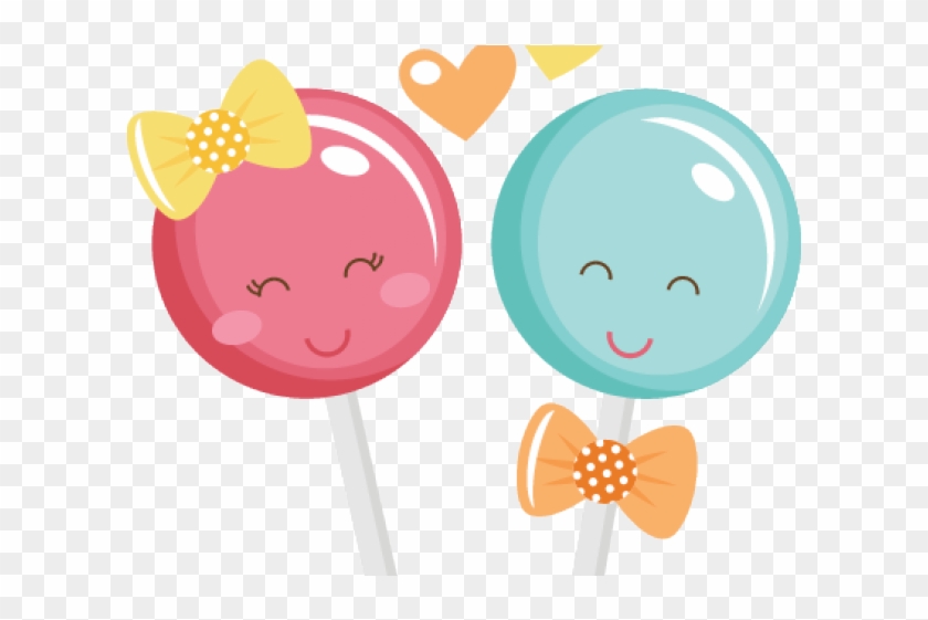 Lollipop Clipart Cute - Cute Lollipop Png #1760026