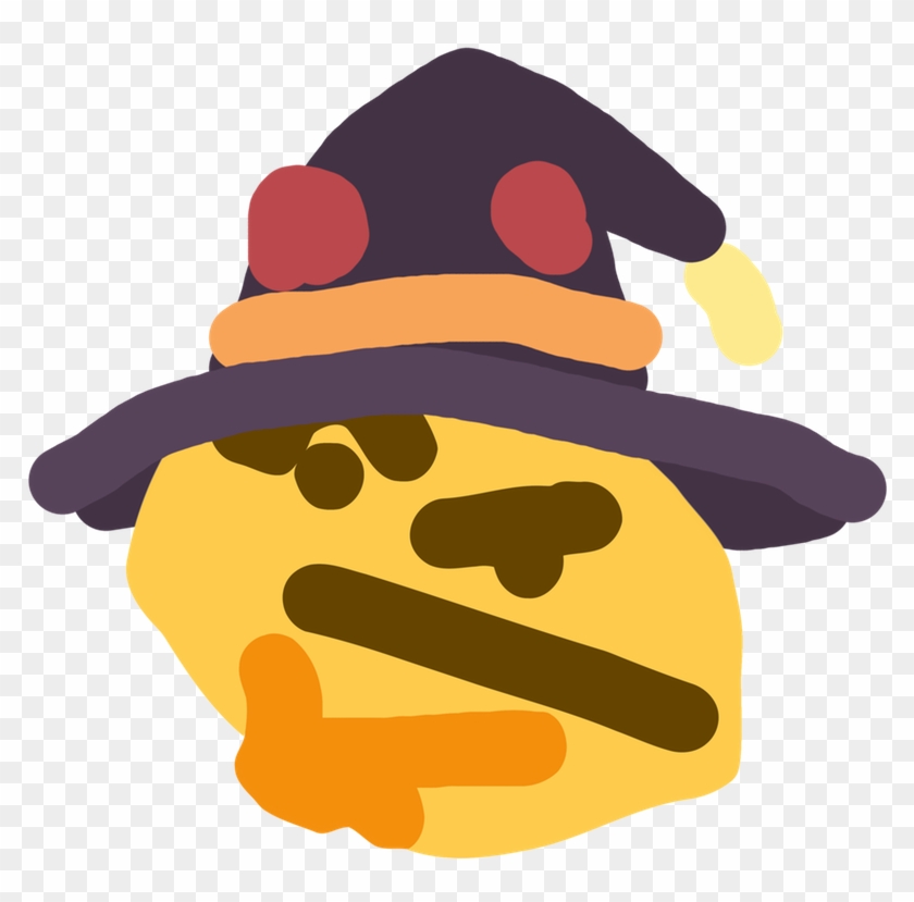 Since I've Been Asked So Often Now - Distorted Thinking Emoji Png #1760091