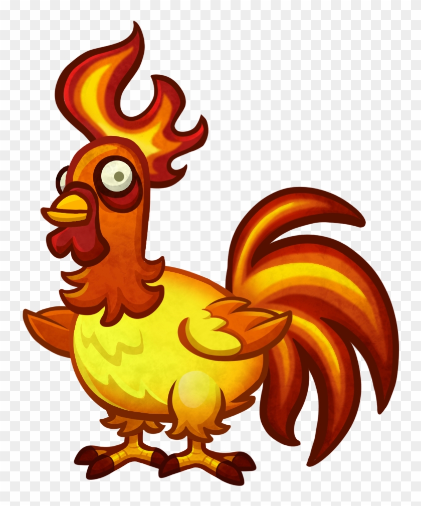 1007 X 1007 8 0 - Pvz Heroes Fire Rooster #1760126