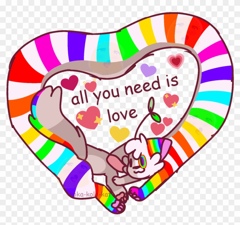 All You Need Is Love By Koka Kola Kat - Heart #1760163