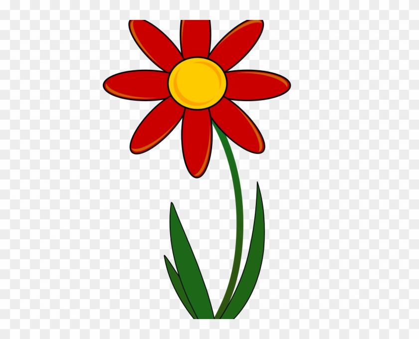 Download Red Flower Clipart - Animated Picture Of A Flower #1760377