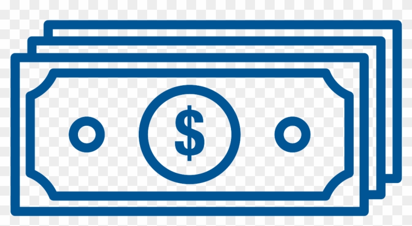 Excel Finance Cash Loans - Dollar Bill Icon Png #1760429