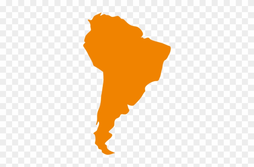 South American Continental Png - World Map #1760616