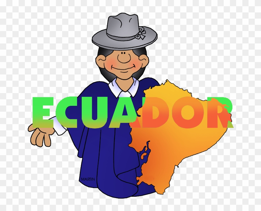Ecuador Map - Cartoon #1760635