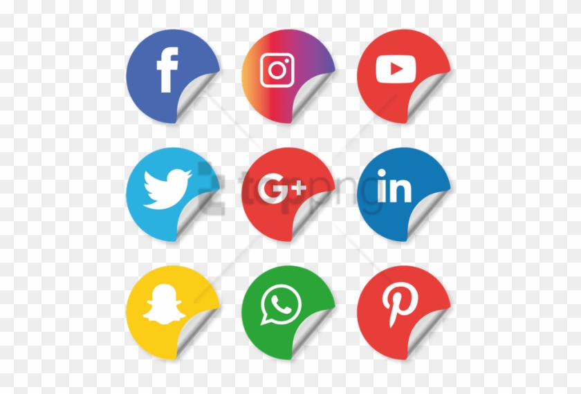 Free Png Instagram Social Media Icons Jpg Png Image - Illustrator Social Media Vector #1760661