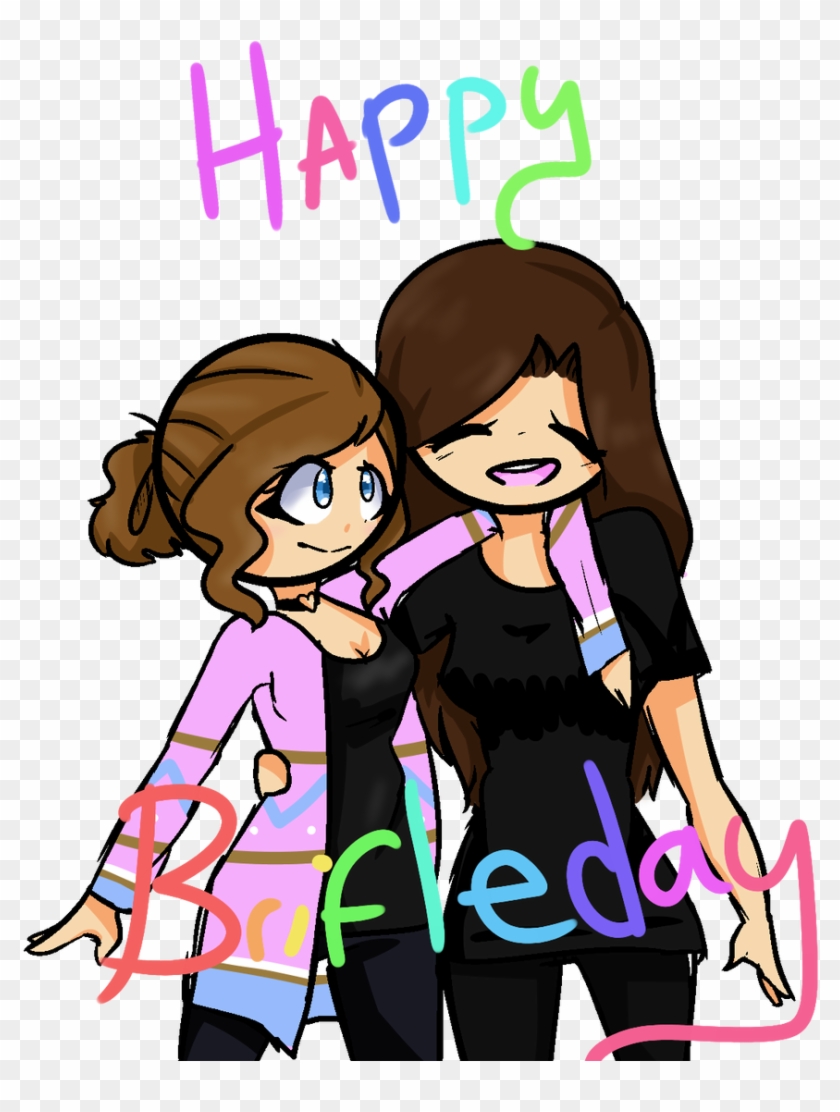 Fanart Gift By Simplyaran Happy Birthday Sarah - Cartoon #1760686