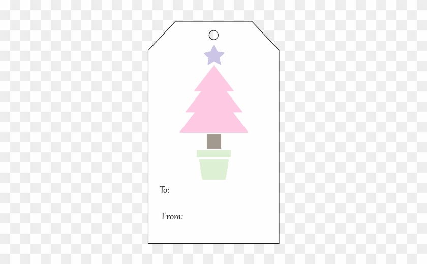 Christmas Gift Tag - Triangle #1760739