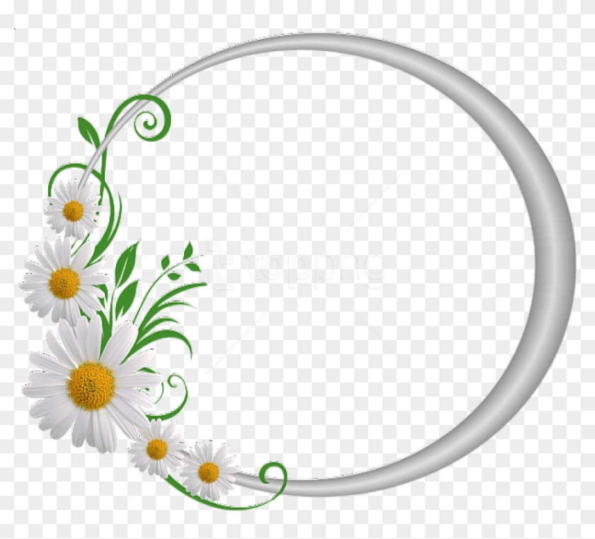 Free Png Best Stock Photos Silver Round Frame With - Circle Frames For Pictures Png #1760803