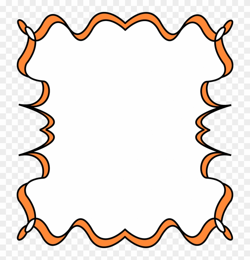 Free Clipart Border - Border Picture Frame Halloween #1760863