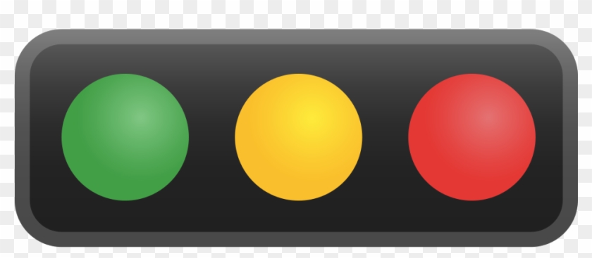 Horizontal Traffic Light Icon - Traffic Lights Png Icon #1760898