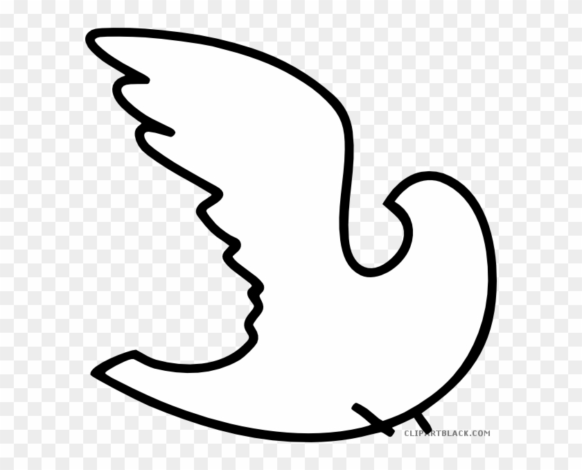 White Dove Animal Free Black White Clipart Images Clipartblack - Paloma De La Paz #1760928