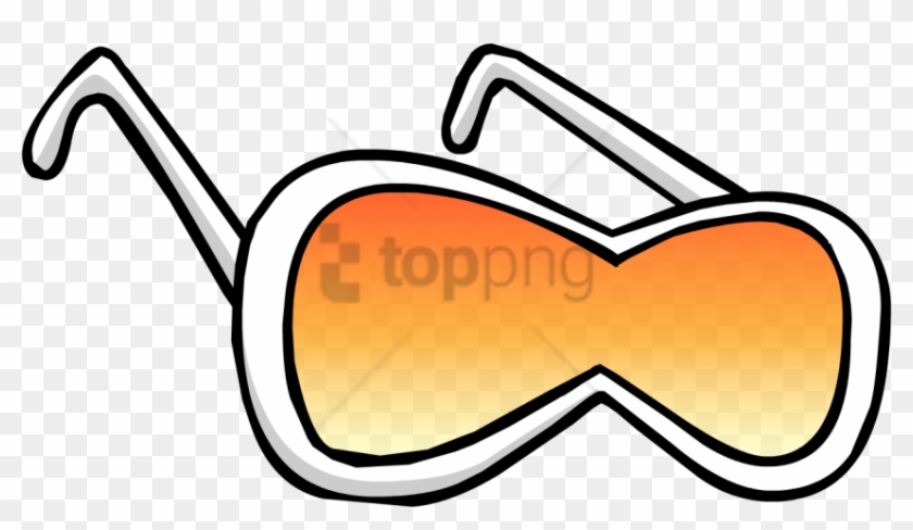 Free Png Club Penguin White Diva Glasses Png Images - Club Penguin White Diva Glasses #1761024