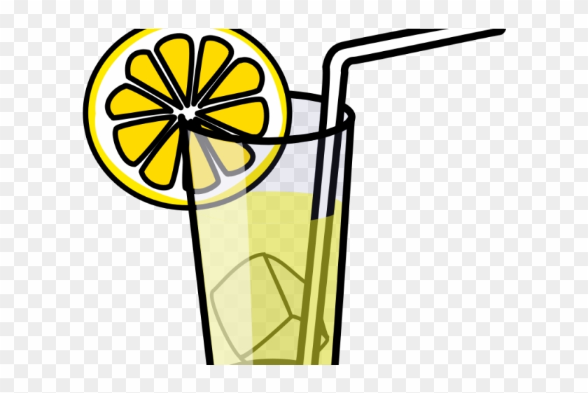 Drinking Clipart Ice - Lemonade Clipart #1761049