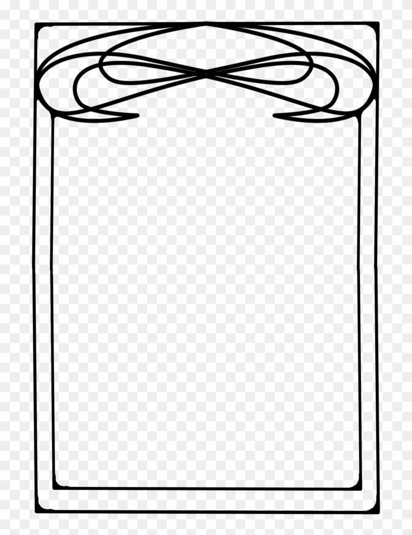 524 Nouveau Frame 11 By Tigers-stock - Line Art #1761186