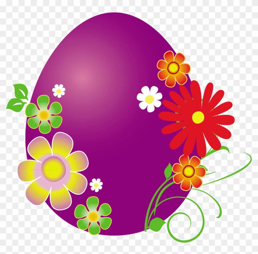 Floral Clipart Bunny - Floral Clipart Bunny #1761209