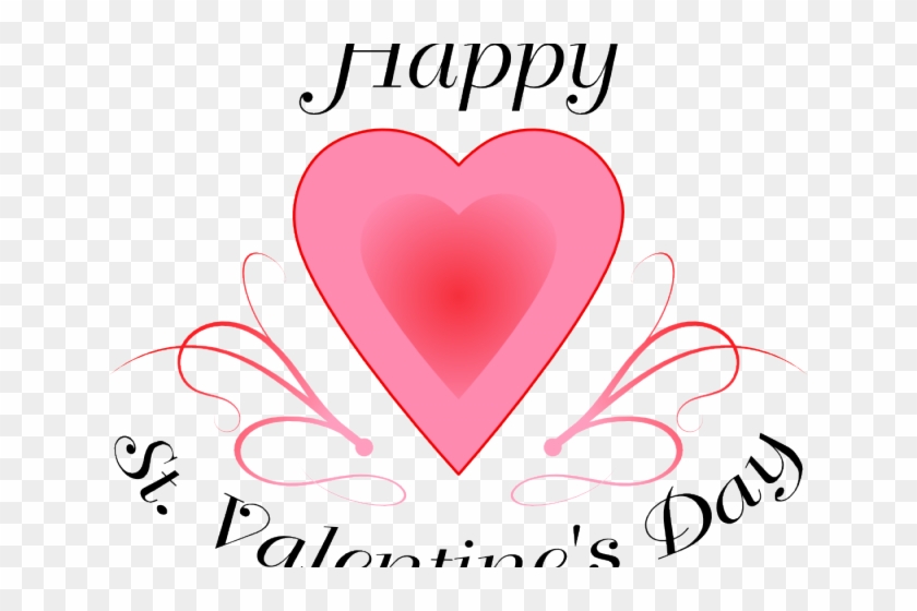 Valentines Day Clipart Design - Happy St Valentine's Day Clipart #1761356