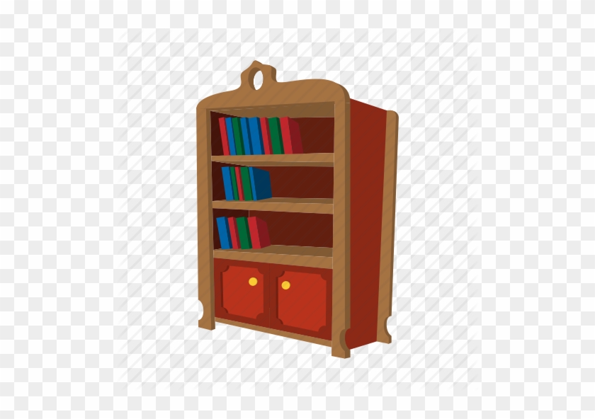 512 X 512 6 - Bookcase Cartoon Png #1761377