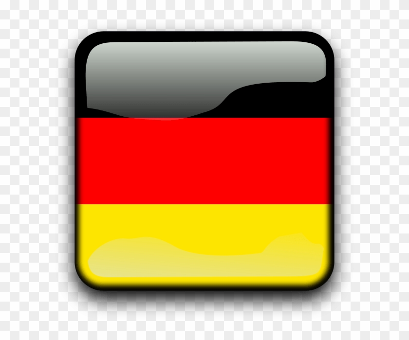 German Flag Clip Art - 德国 国旗 图标 #1761541