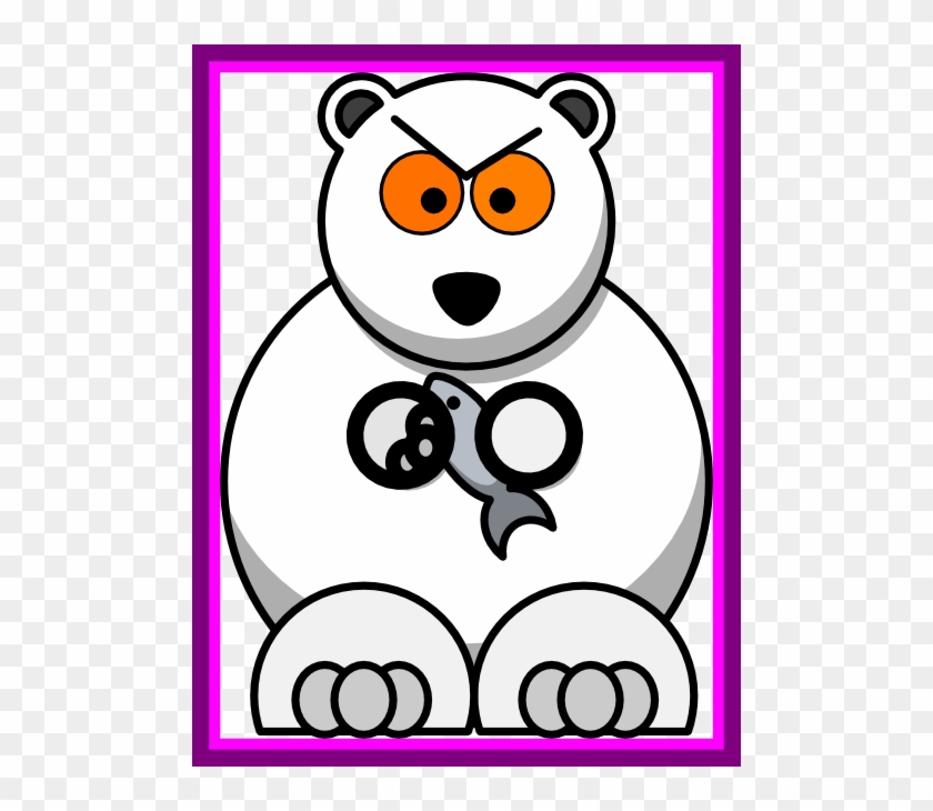 Marvelous Png Transparent Clip Art Pict Of Ⓒ - Cute Polar Bear Drawings #1761554